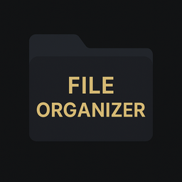 Advanced File Organizer Batch Screenshot - UI interface showing file organization options